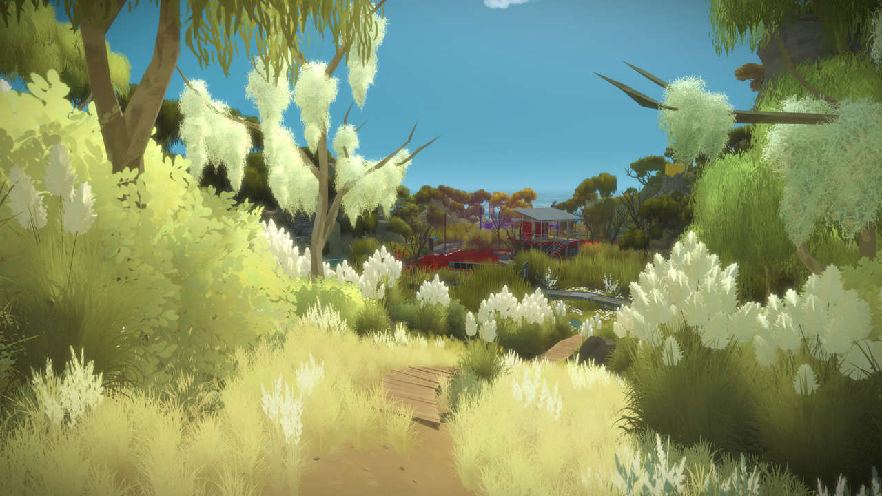 A screenshot of The Witness